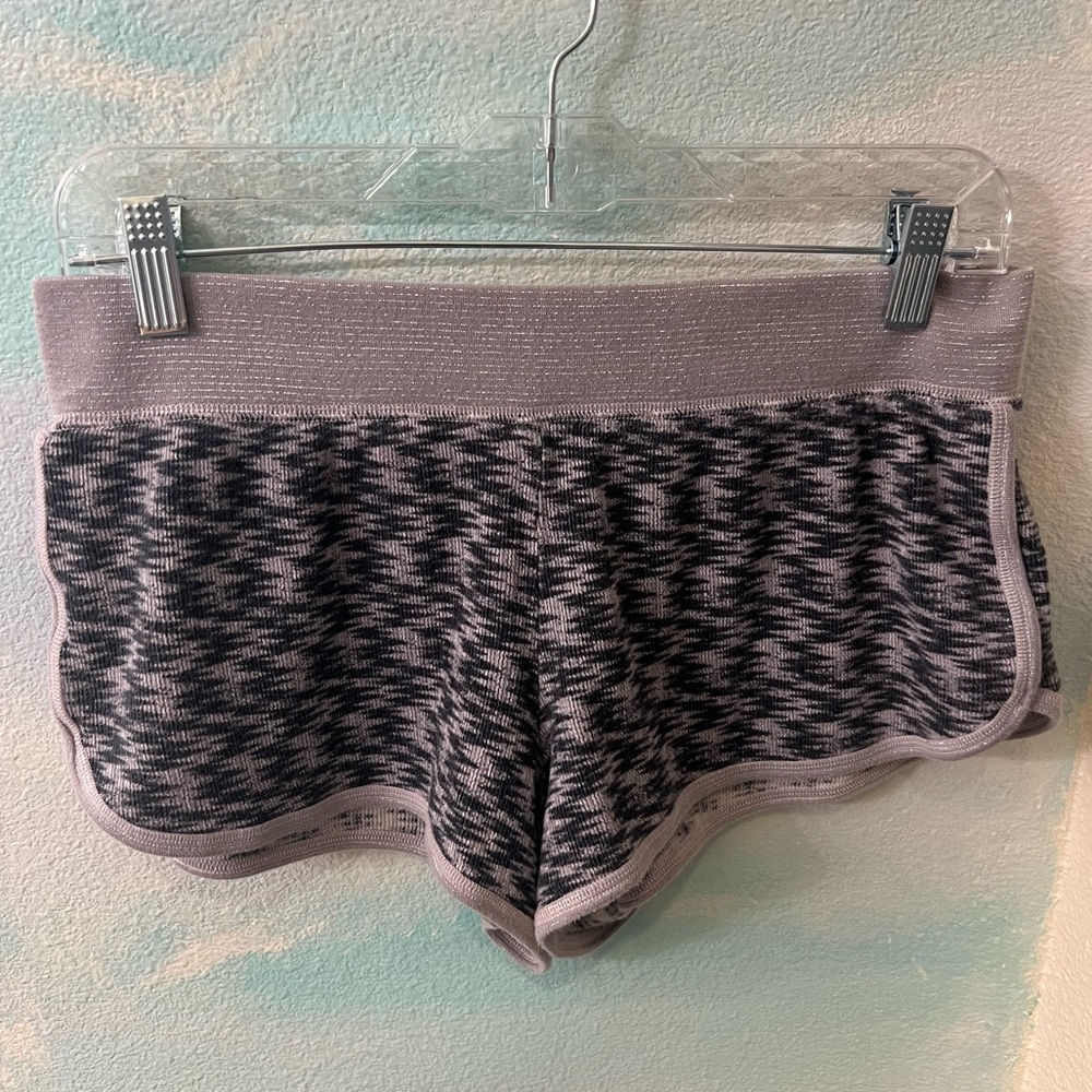 Victorias Secret Gray Patterned Shorts